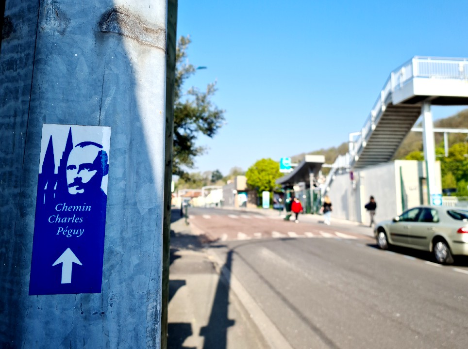 Signalétique Chemin Charles Peguy