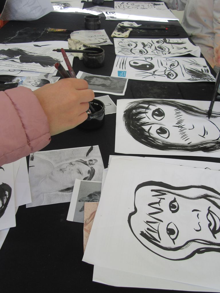 Workshop at Maison-Atelier Foujita