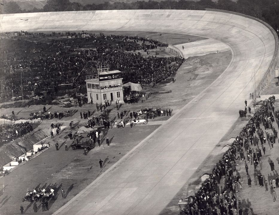 Inauguration de l'Autodrome de Linas-Montlhéry