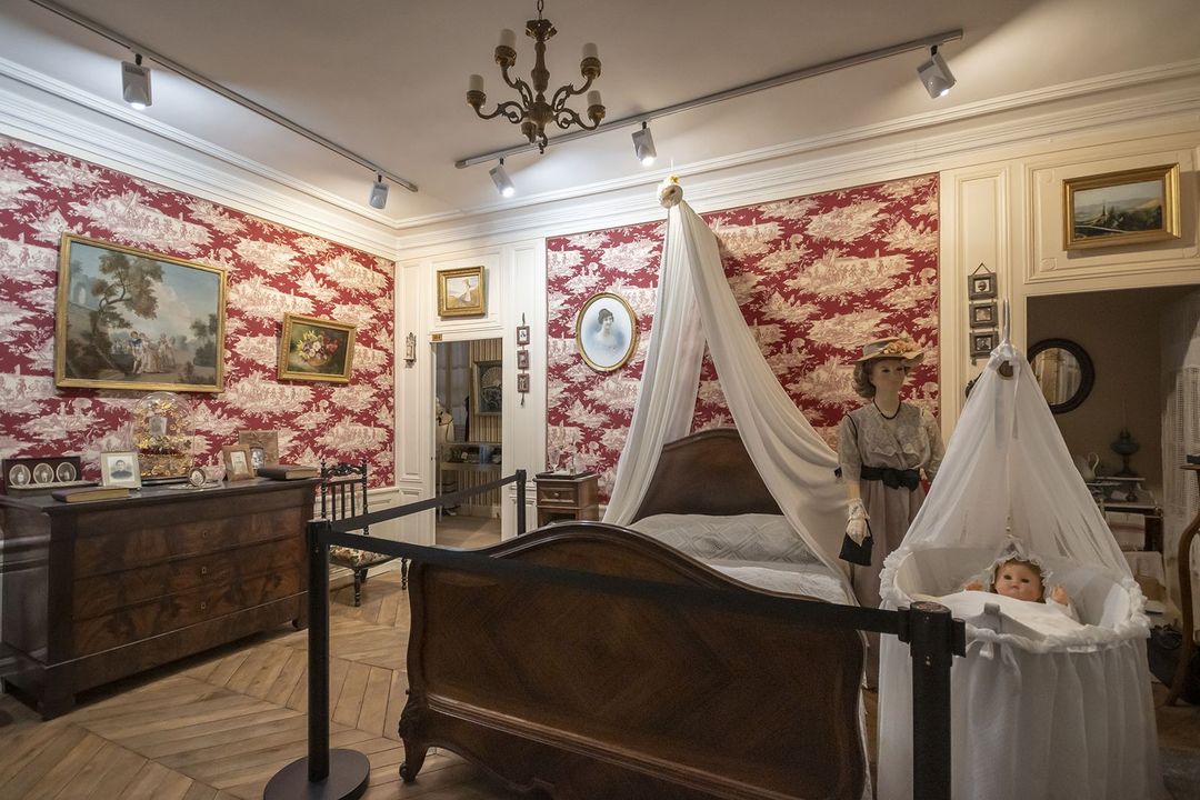 Chambre en toile de Jouy, Musée du Hurepoix, Palaiseau