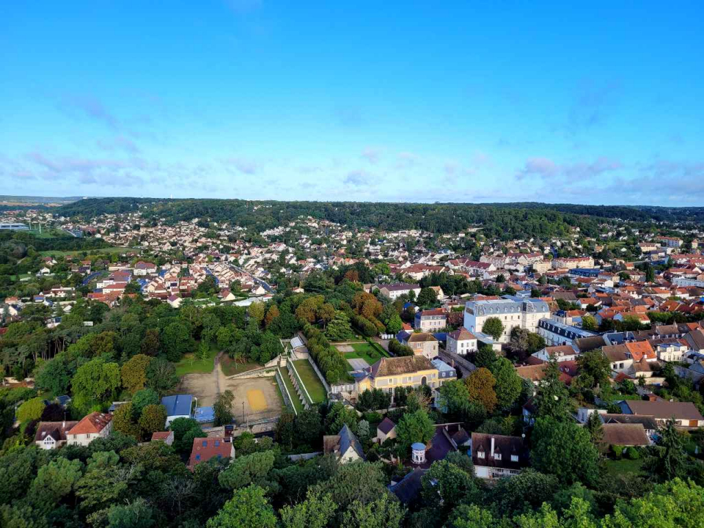 Vue depuis la tour de Montlhéry