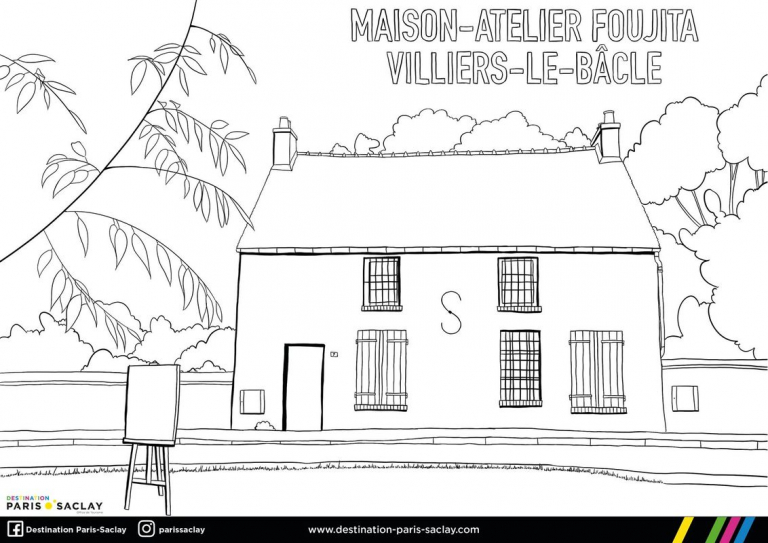 Coloriages Destination ParisSaclay