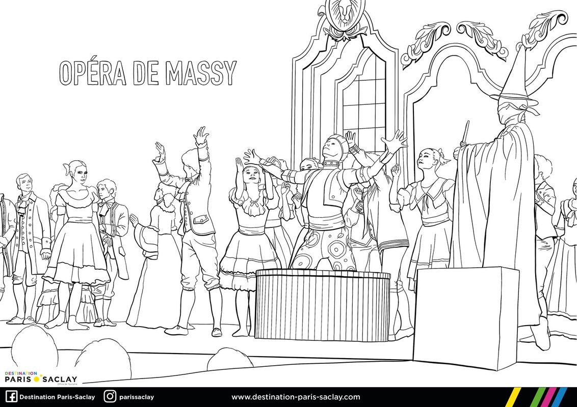 Coloring of Opéra de Massy