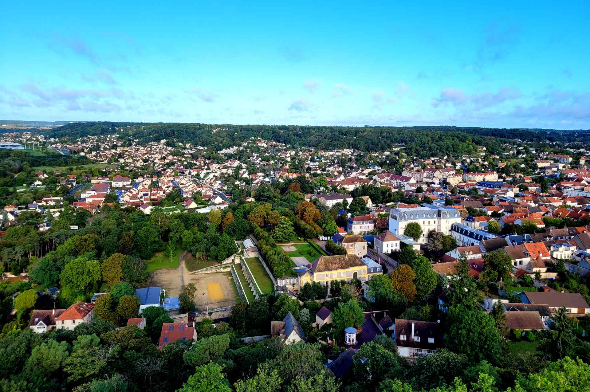 Vue depuis la Tour de Montlhéry