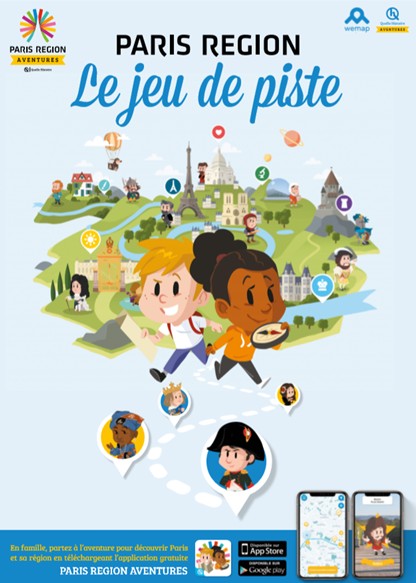 Affiche Paris Region Aventure