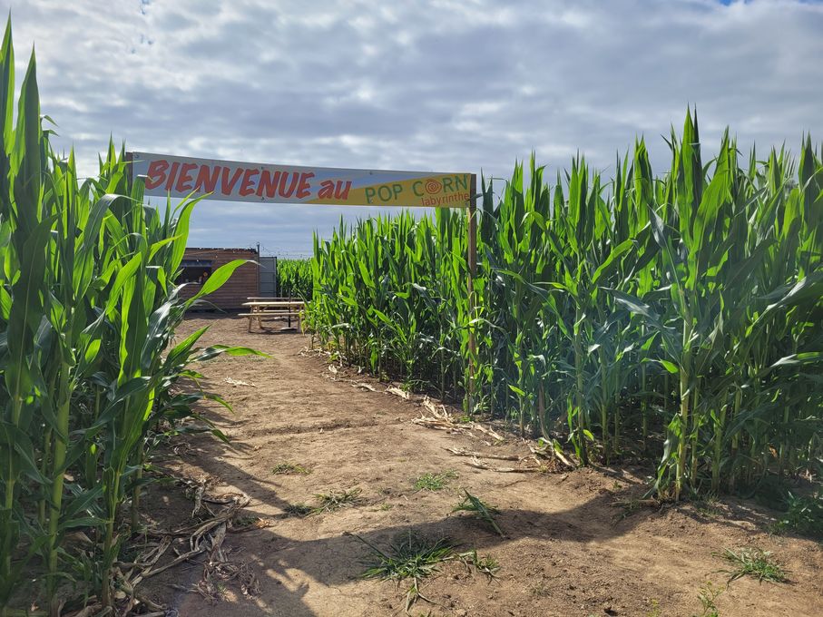 Entrance of the Pop Corn Labyrinthe