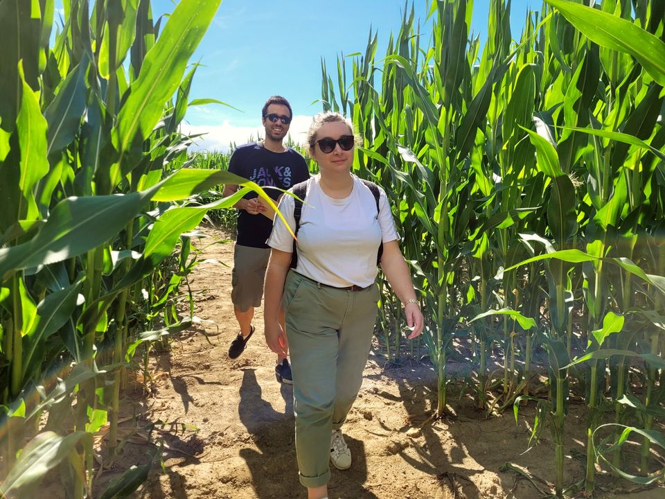 Walking through the labyrinth