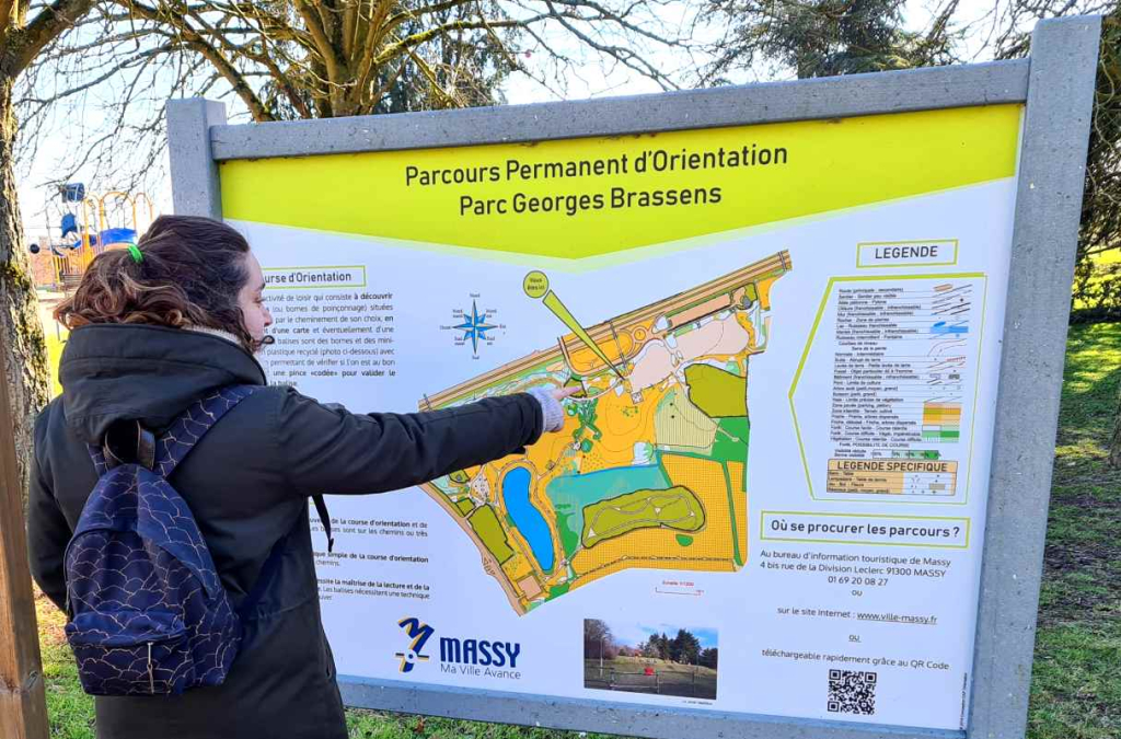 Parcours Orientation Massy - Parc Georges Brassens