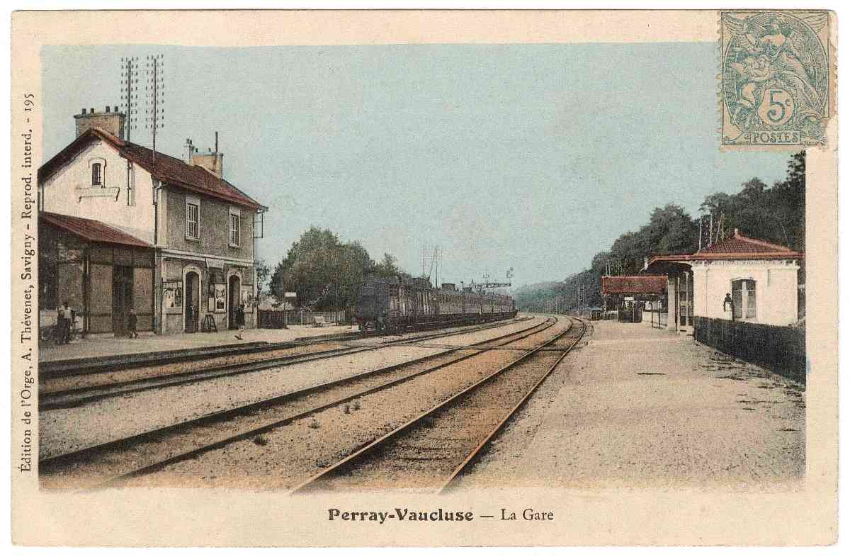Gare Perray Vaucluse archives départementales de l'Essonne