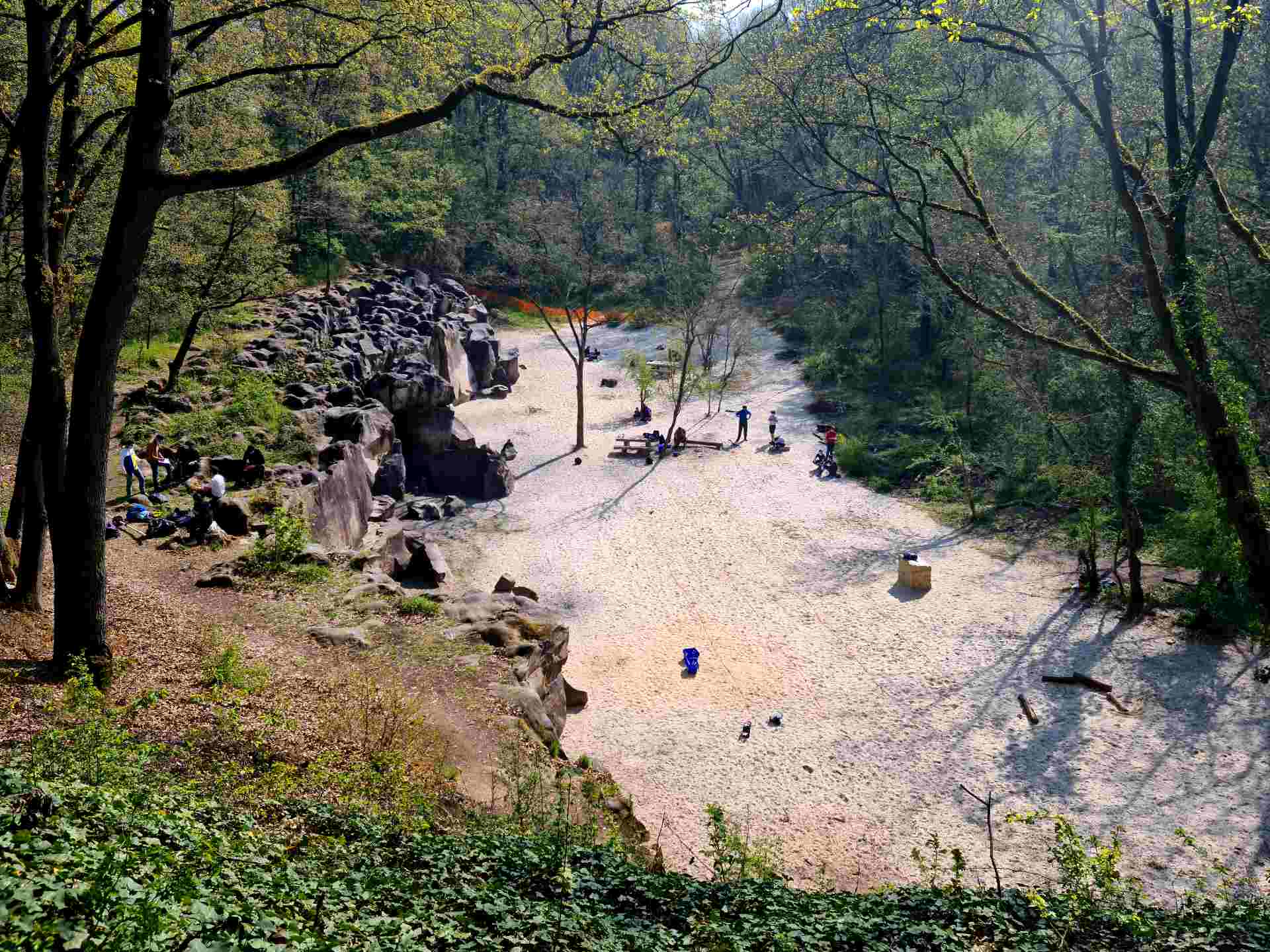 Carrière de la troche parc eugène chanlon palaiseau orsay