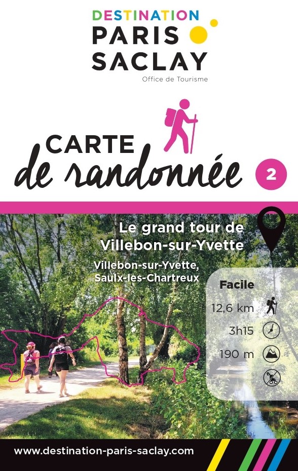 Couverture carte de randonnée - Villebon-sur-Yvette