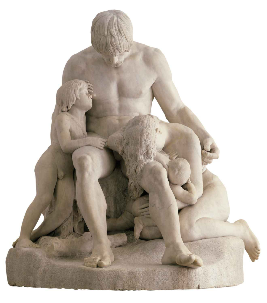 Caïn et sa race maudits de Dieu - Antoine Etex - Wikimedia Commons