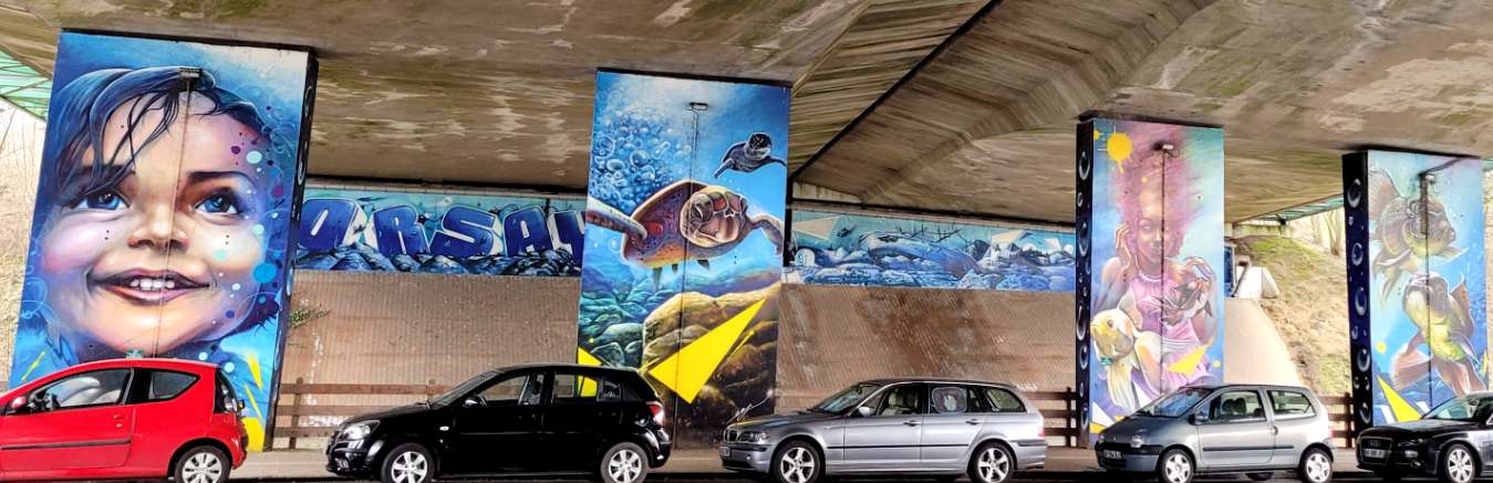 Fresque Underwater EAJ Orsay