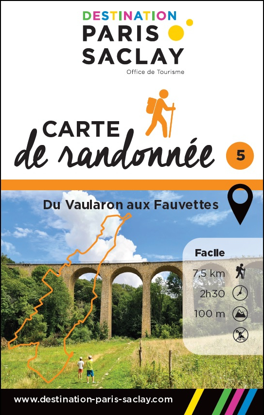 Couverture Carte de randonnée du Vaularon aux Fauvettes