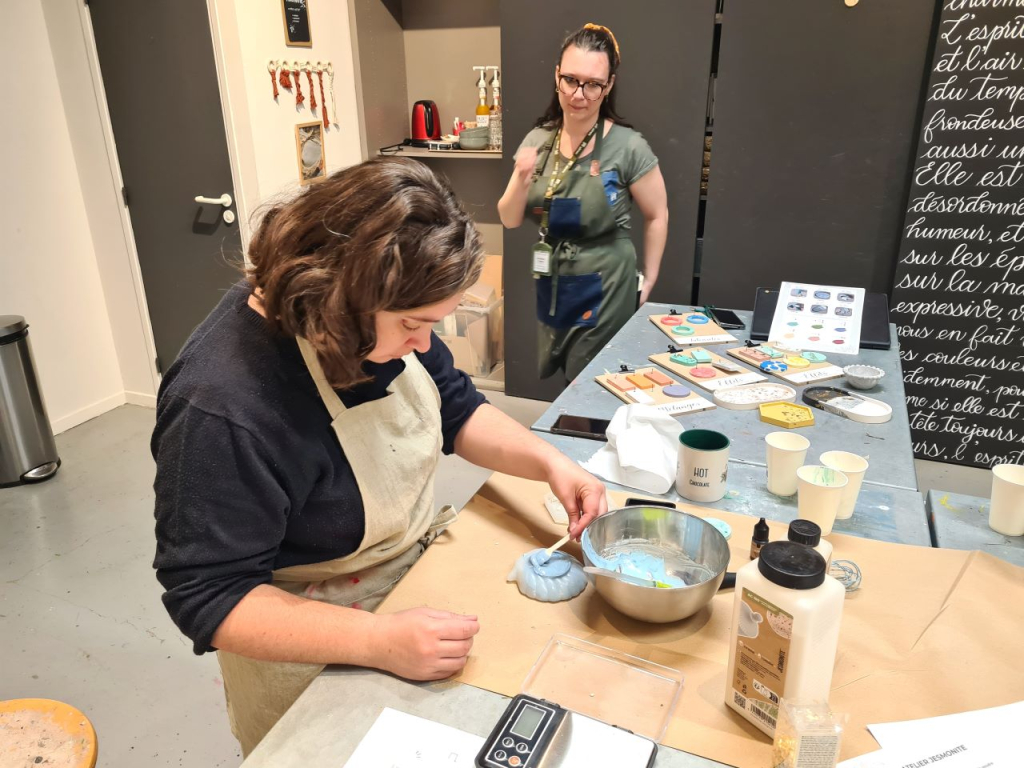 Atelier jesmonite
