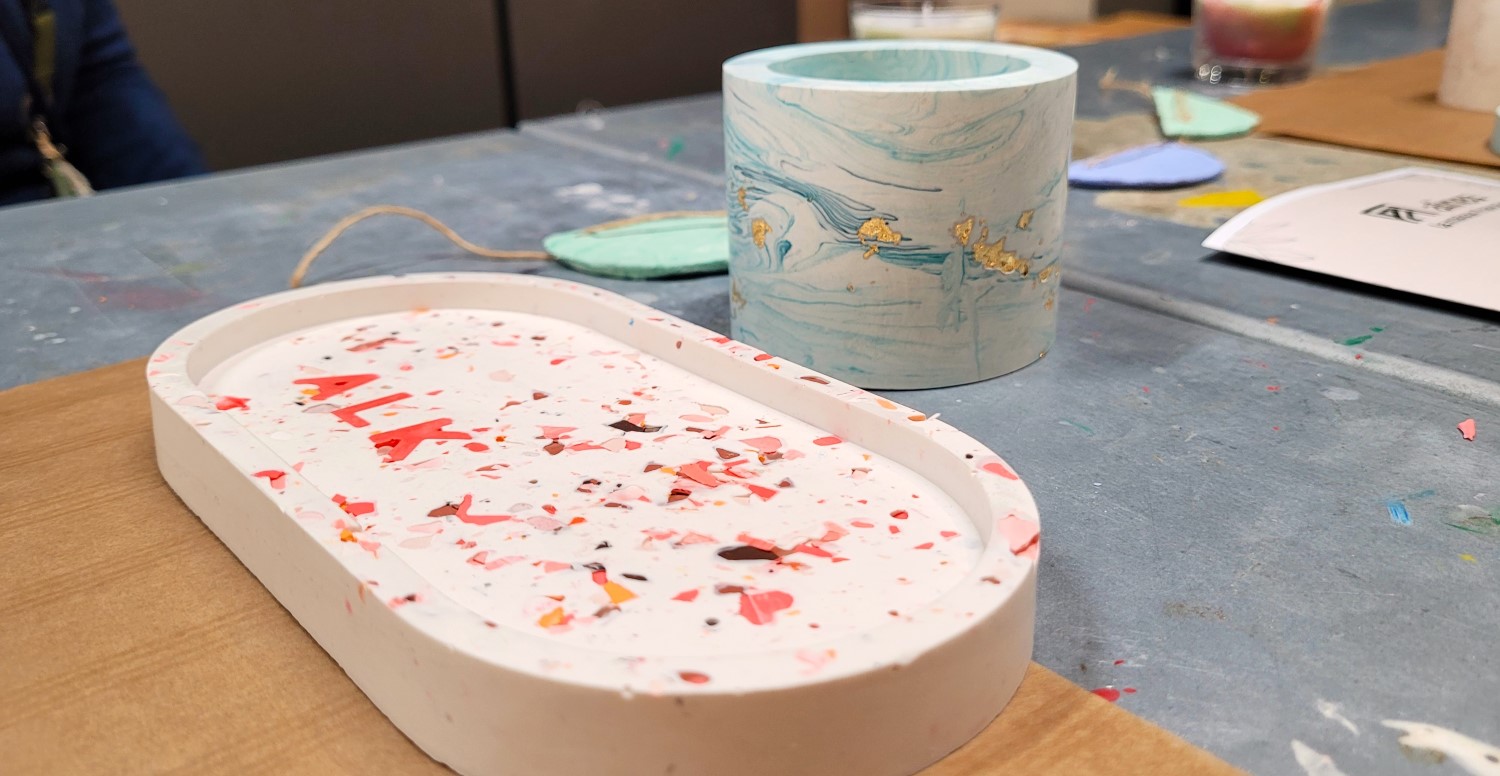 Atelier jesmonite