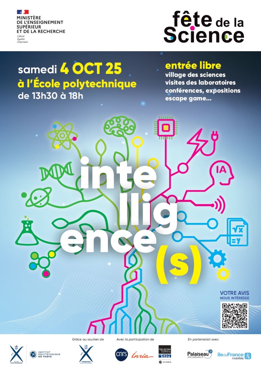 Affiche Fête de la science à l'école polytechnique