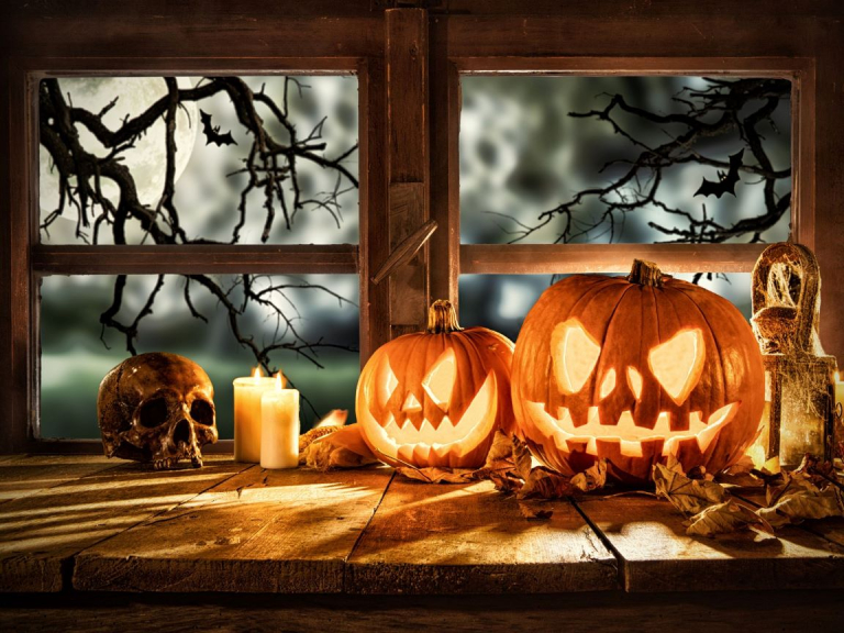 Halloween avec citrouilles