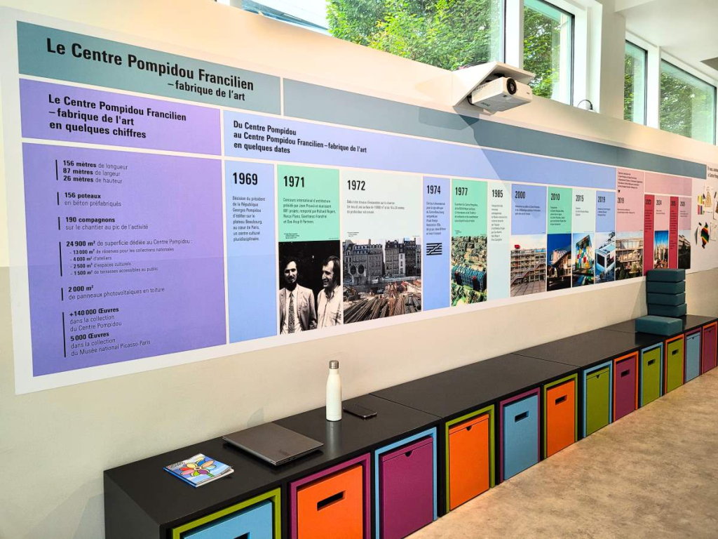 maison du projet de pompidou à massy