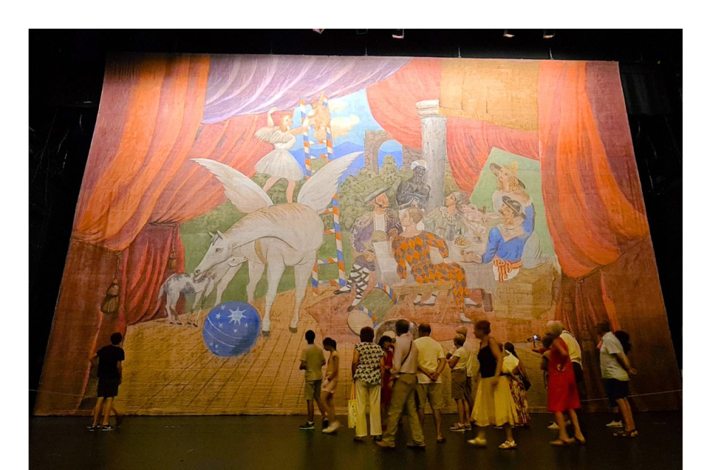 Rideau de scène Picasso