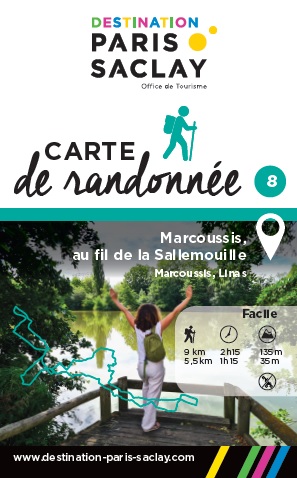 Carte de randonnée Marcoussis au fil de la Sallemouille