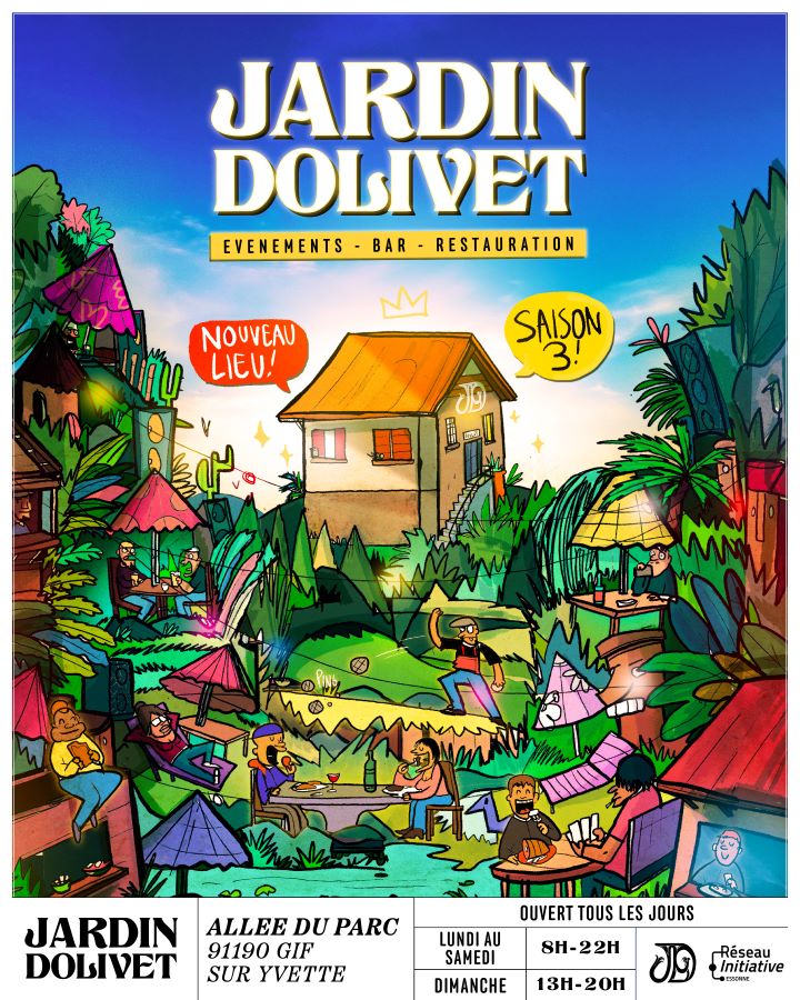 Jardin Dolivet, Gif-sur-Yvette