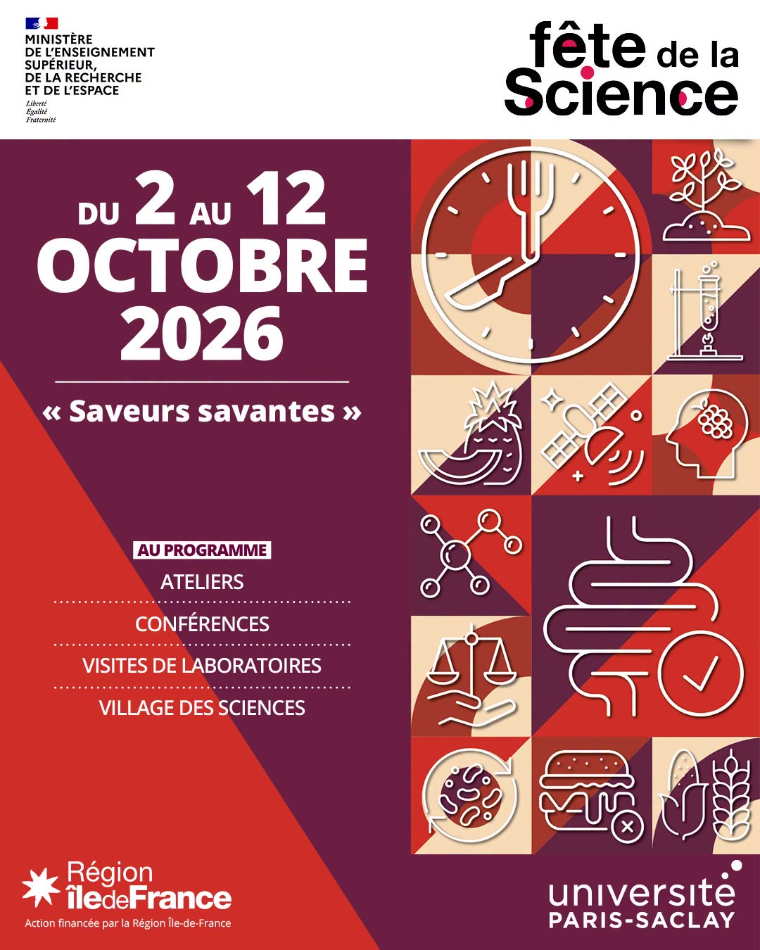 Fête de la Science - Université Paris-Saclay